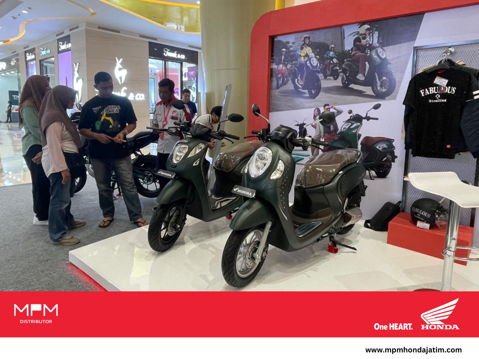 Satu Hati Penuh Arti,  Kebersamaan MPM Honda Jatim dan Konsumen di di Honda AT Family